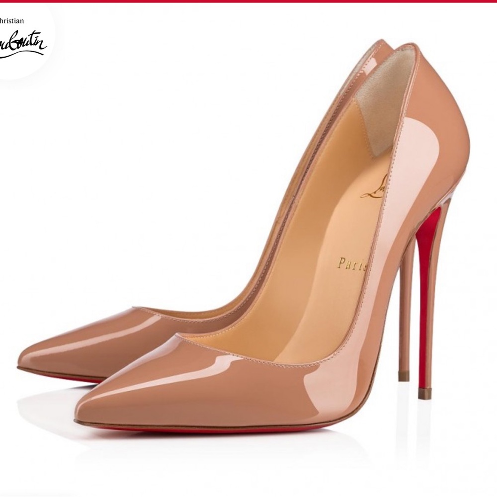 So Kate 120 Patent Heels Nude